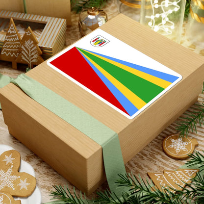 POL Gora flag (Poland) STICKER Vinyl Kiss-Cut Decal - The Sticker Space