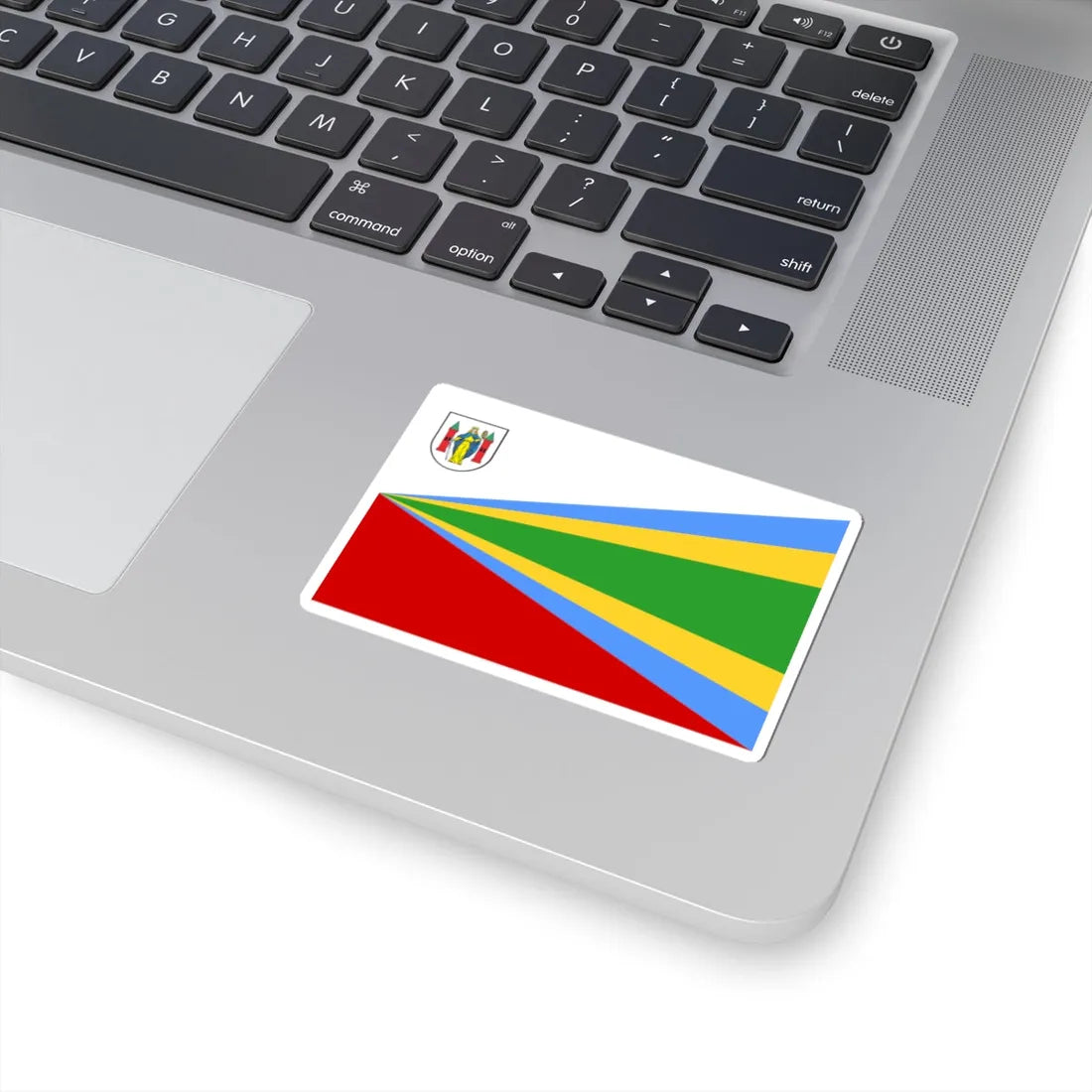 POL Gora flag (Poland) STICKER Vinyl Kiss-Cut Decal - The Sticker Space