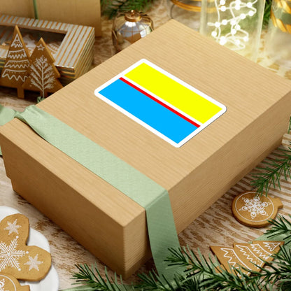 POL Gora Kalwaria flag (Poland) STICKER Vinyl Kiss-Cut Decal - The Sticker Space