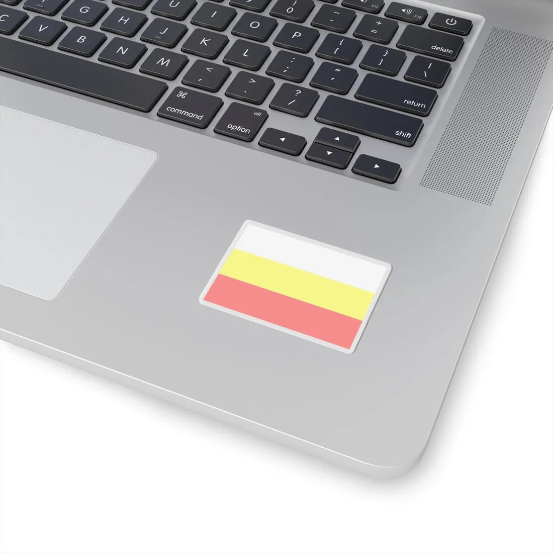 POL grodkow flag (Poland) STICKER Vinyl Kiss-Cut Decal - The Sticker Space