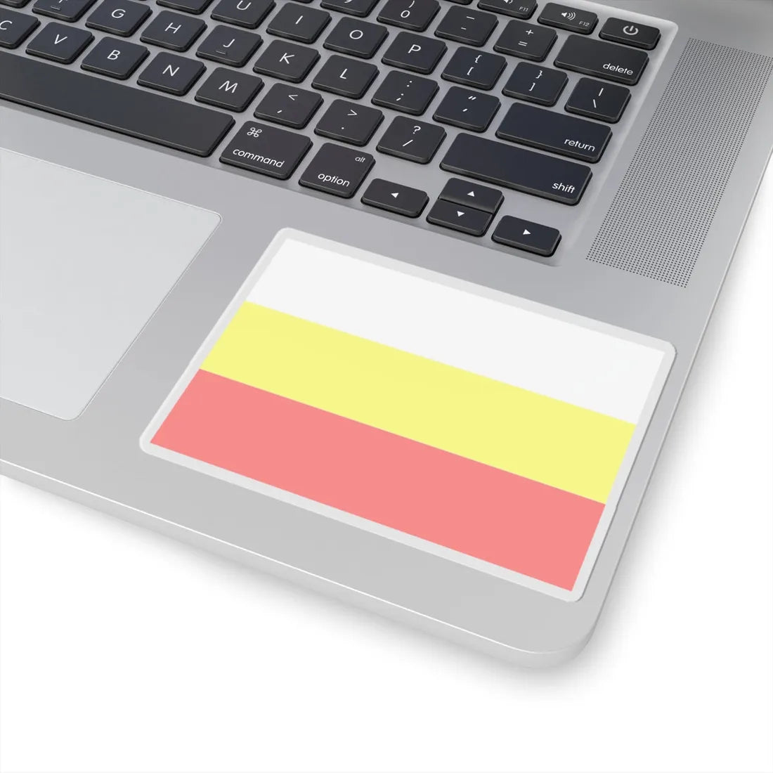 POL grodkow flag (Poland) STICKER Vinyl Kiss-Cut Decal - The Sticker Space