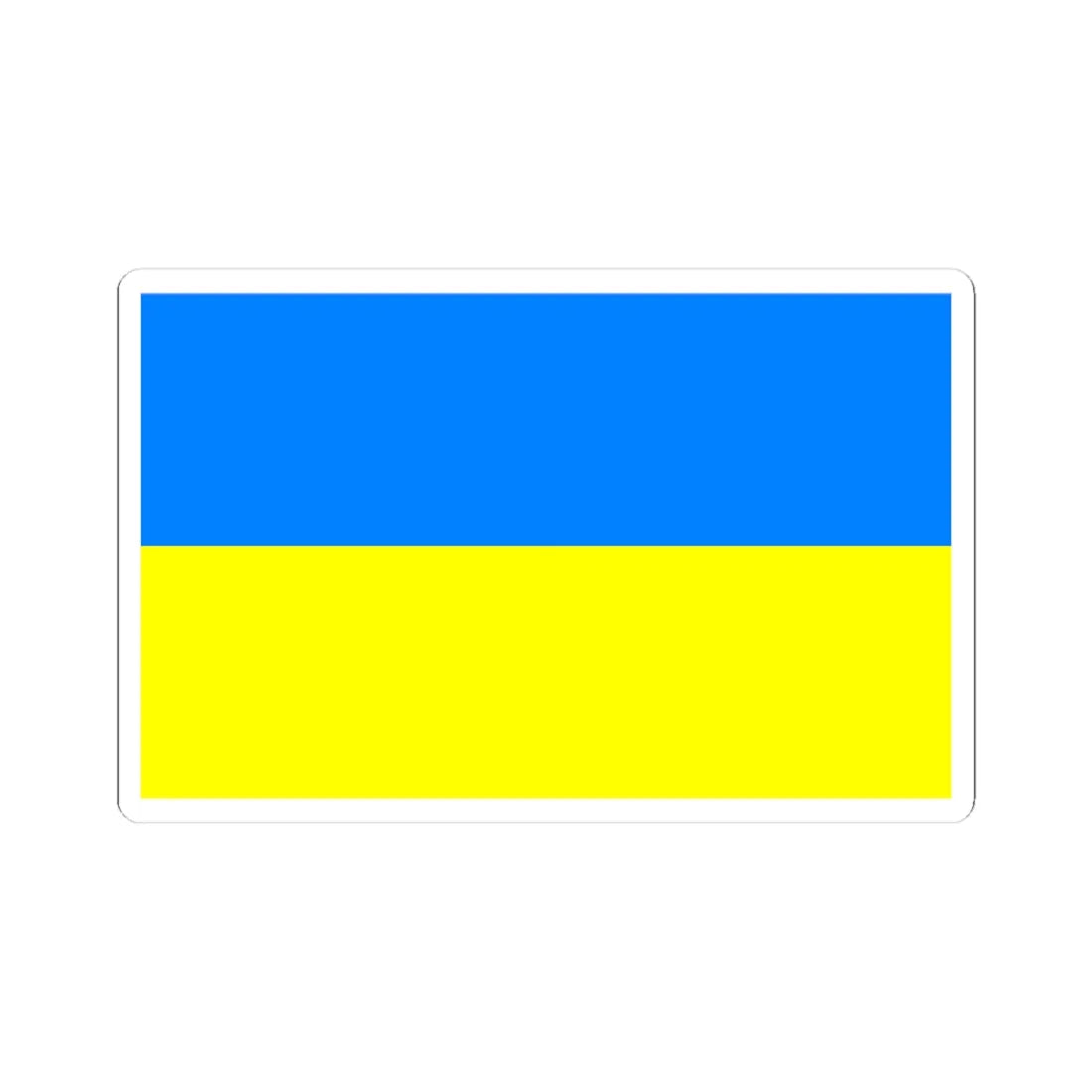 POL Gryfow Slaski Flag (Poland) STICKER Vinyl Kiss-Cut Decal 3 Inch White - The Sticker Space