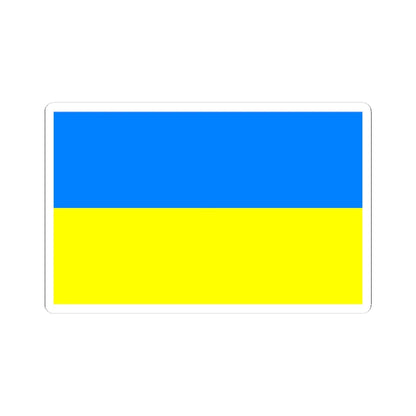 POL Gryfow Slaski Flag (Poland) STICKER Vinyl Kiss-Cut Decal 3 Inch White - The Sticker Space