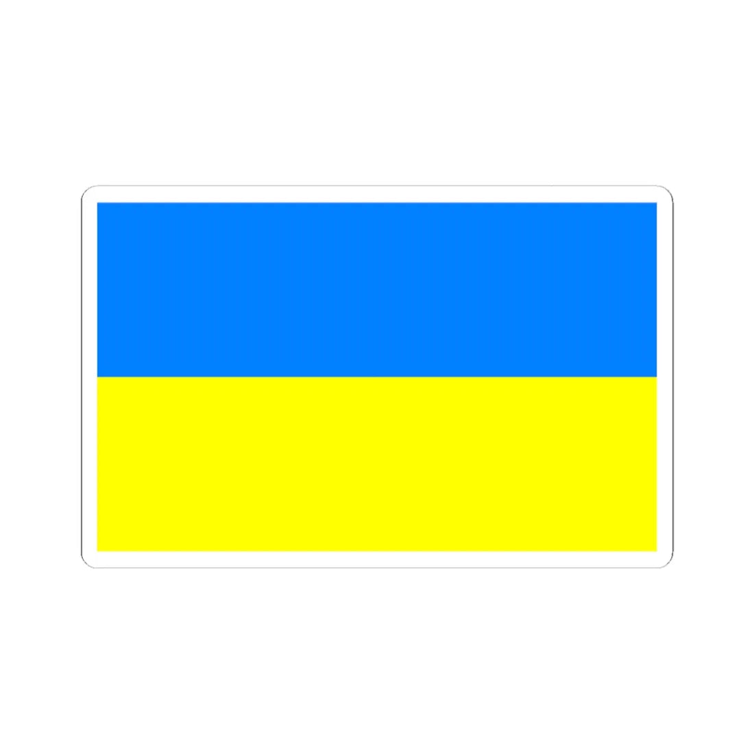 POL Gryfow Slaski Flag (Poland) STICKER Vinyl Kiss-Cut Decal 4 Inch White - The Sticker Space