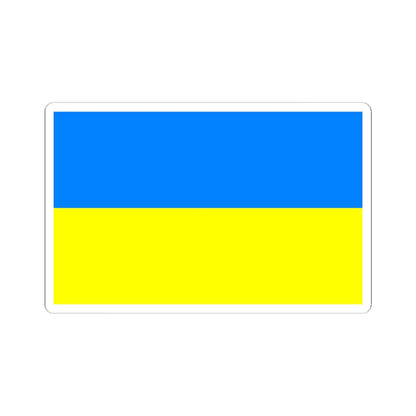 POL Gryfow Slaski Flag (Poland) STICKER Vinyl Kiss-Cut Decal 6 Inch White - The Sticker Space