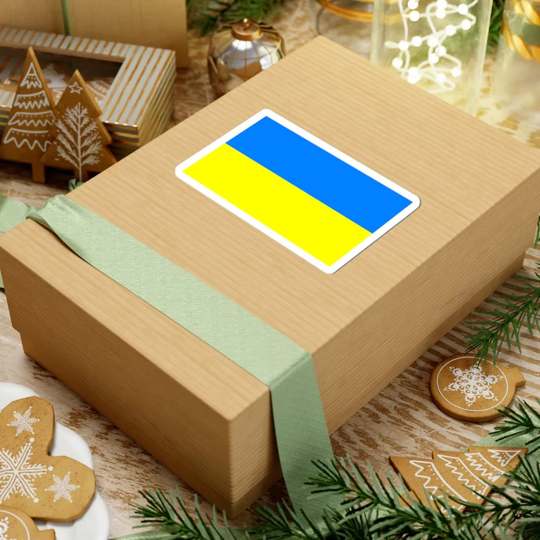 POL Gryfow Slaski Flag (Poland) STICKER Vinyl Kiss-Cut Decal - The Sticker Space