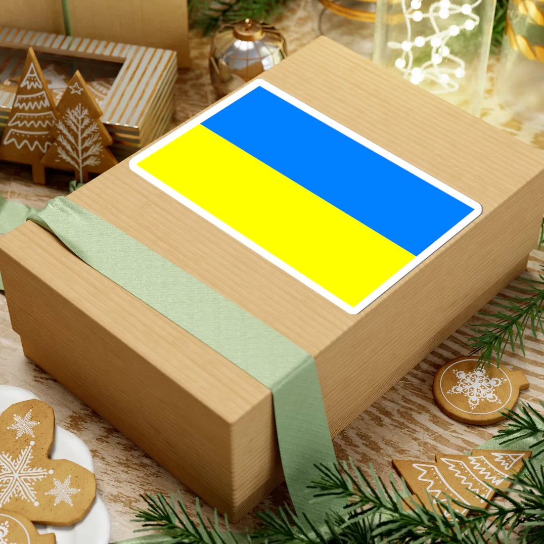 POL Gryfow Slaski Flag (Poland) STICKER Vinyl Kiss-Cut Decal - The Sticker Space