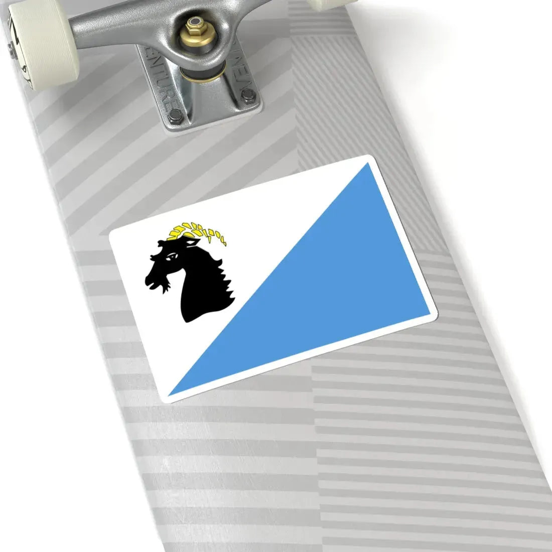 POL Głuchołazy flag (Poland) STICKER Vinyl Kiss-Cut Decal - The Sticker Space