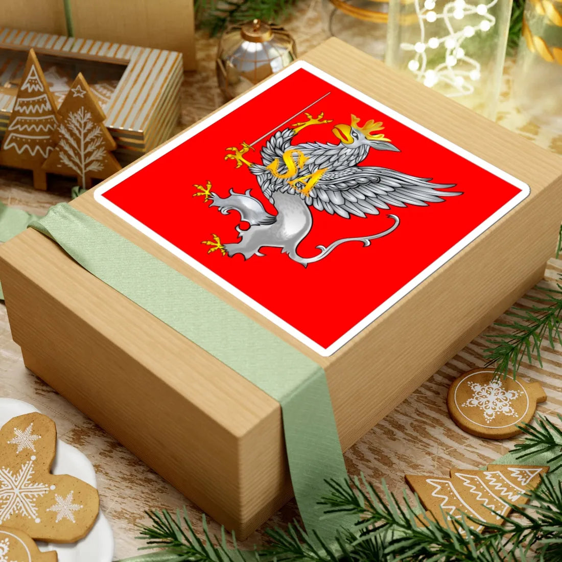 POL Inflanty IRP Flag (Latvia) STICKER Vinyl Kiss-Cut Decal - The Sticker Space