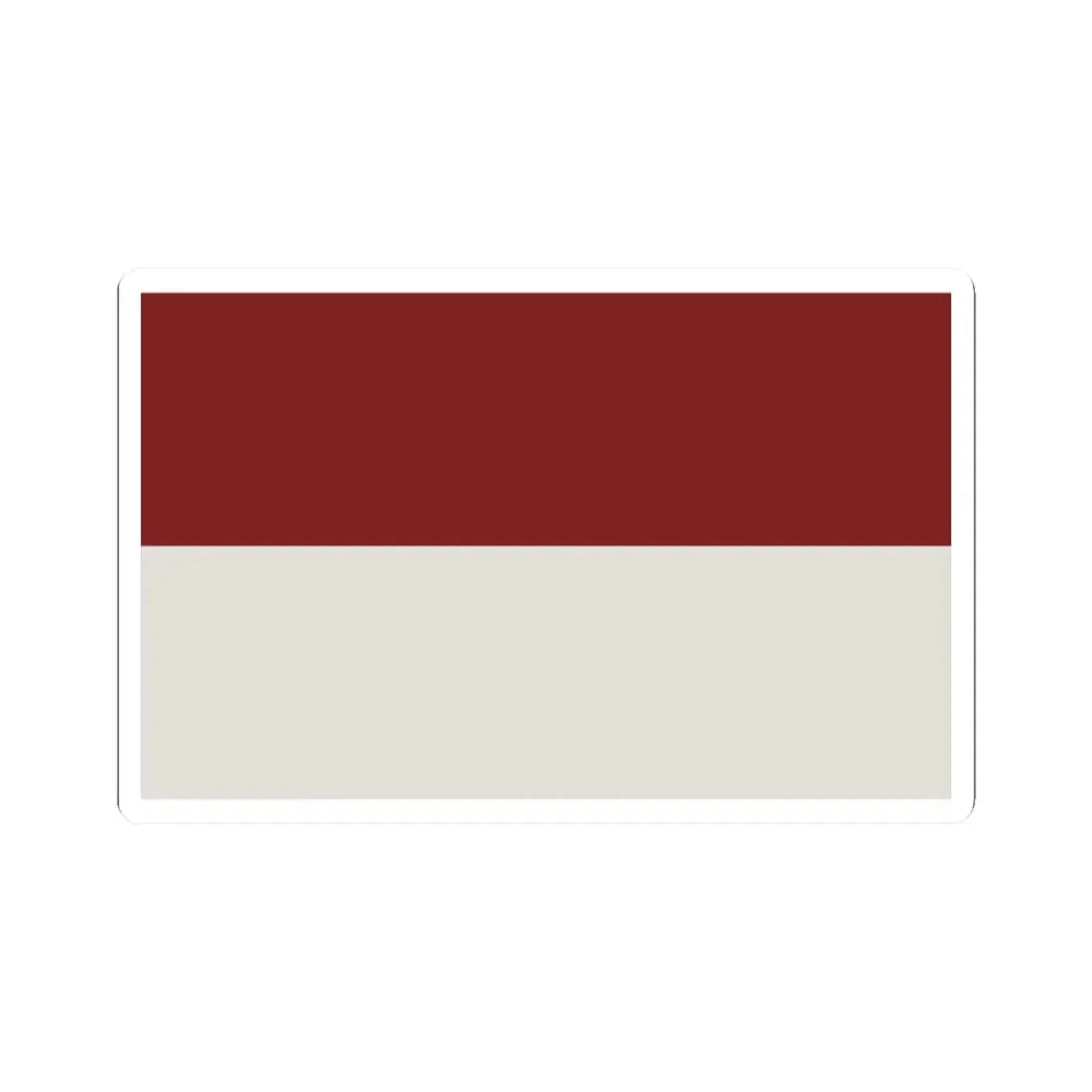 POL Jarosław flag (Poland) STICKER Vinyl Kiss-Cut Decal 2 Inch White - The Sticker Space