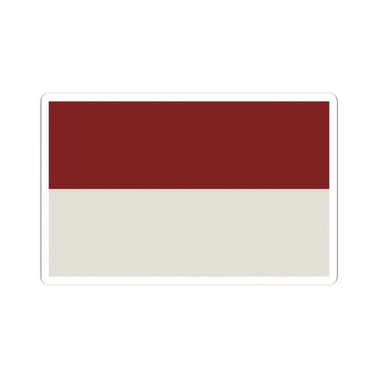 POL Jarosław flag (Poland) STICKER Vinyl Kiss-Cut Decal 4 Inch White - The Sticker Space