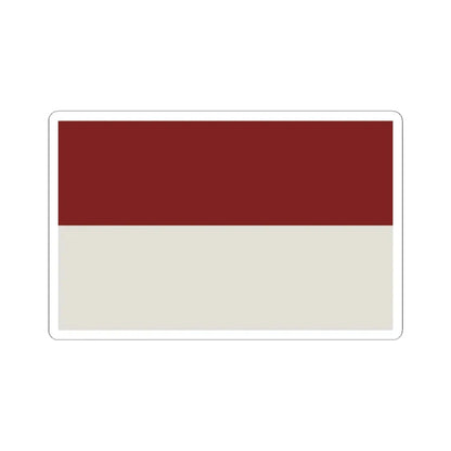 POL Jarosław flag (Poland) STICKER Vinyl Kiss-Cut Decal 6 Inch White - The Sticker Space