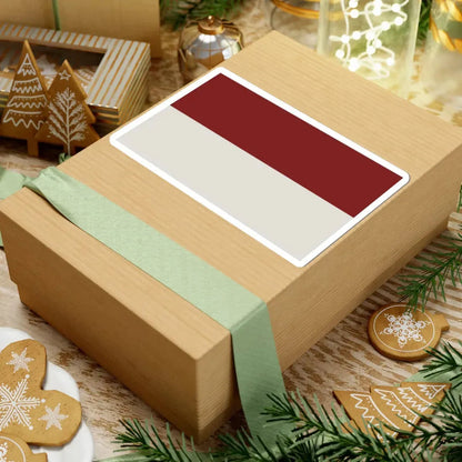 POL Jarosław flag (Poland) STICKER Vinyl Kiss-Cut Decal - The Sticker Space