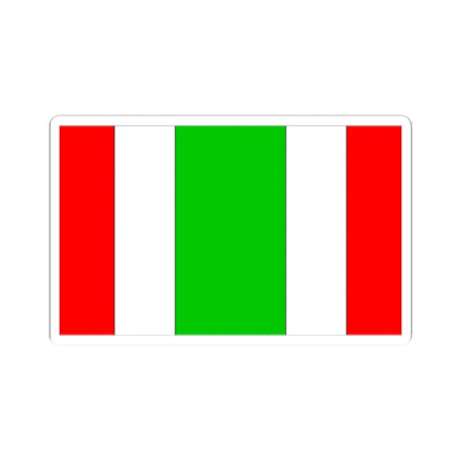 POL Jedlina-Zdroj flag (Poland) STICKER Vinyl Kiss-Cut Decal 2 Inch White - The Sticker Space