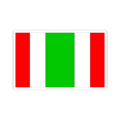 POL Jedlina-Zdroj flag (Poland) STICKER Vinyl Kiss-Cut Decal 6 Inch White - The Sticker Space