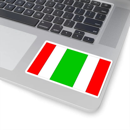 POL Jedlina-Zdroj flag (Poland) STICKER Vinyl Kiss-Cut Decal - The Sticker Space