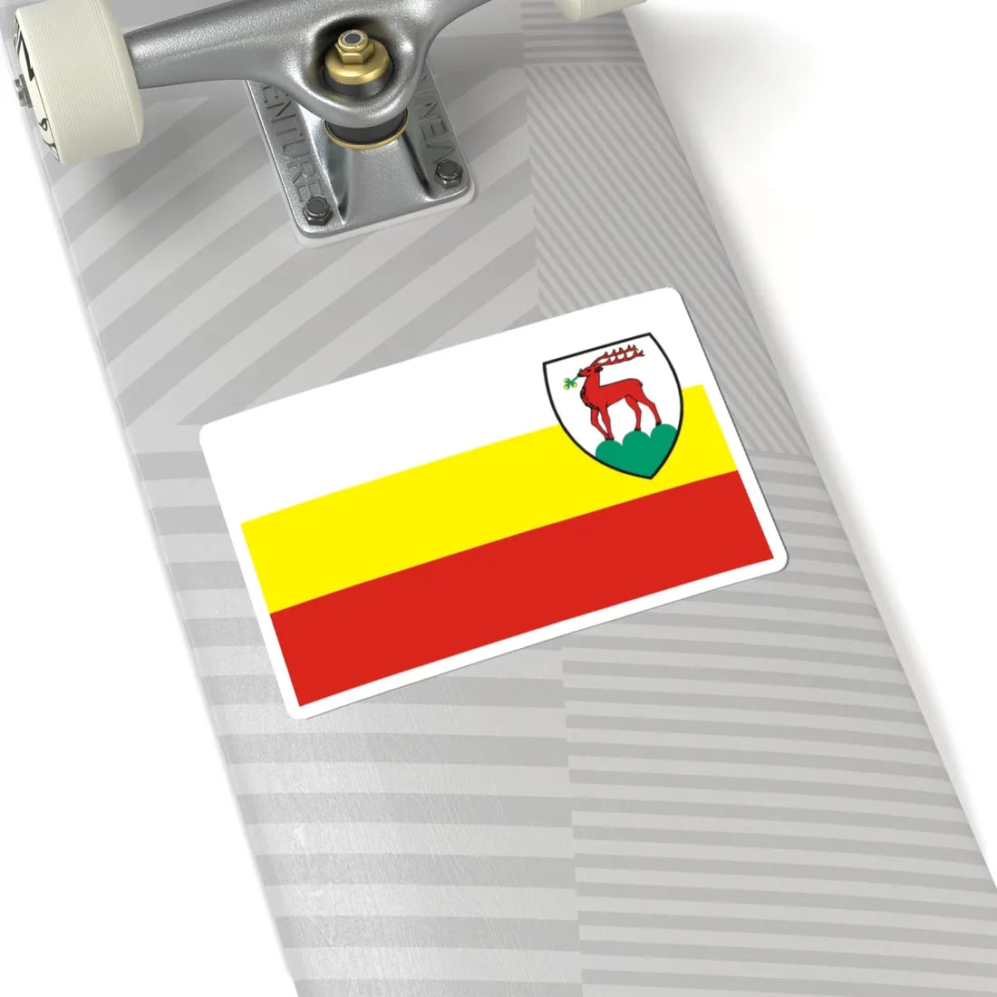 POL Jelenia Gora flag (Poland) STICKER Vinyl Kiss-Cut Decal - The Sticker Space