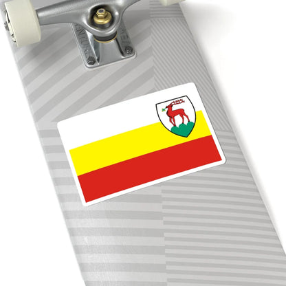 POL Jelenia Gora flag (Poland) STICKER Vinyl Kiss-Cut Decal - The Sticker Space
