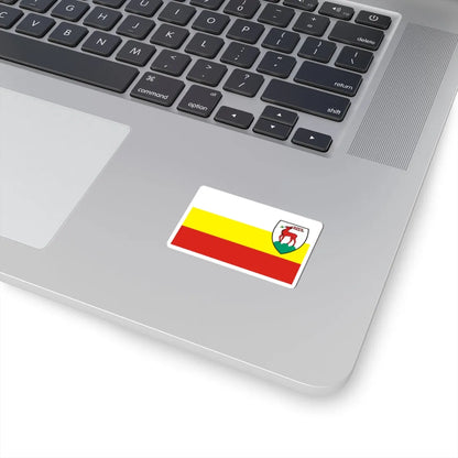 POL Jelenia Gora flag (Poland) STICKER Vinyl Kiss-Cut Decal - The Sticker Space