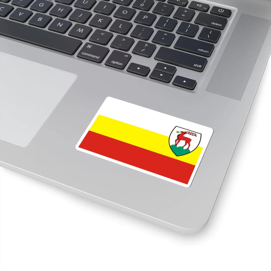 POL Jelenia Gora flag (Poland) STICKER Vinyl Kiss-Cut Decal - The Sticker Space
