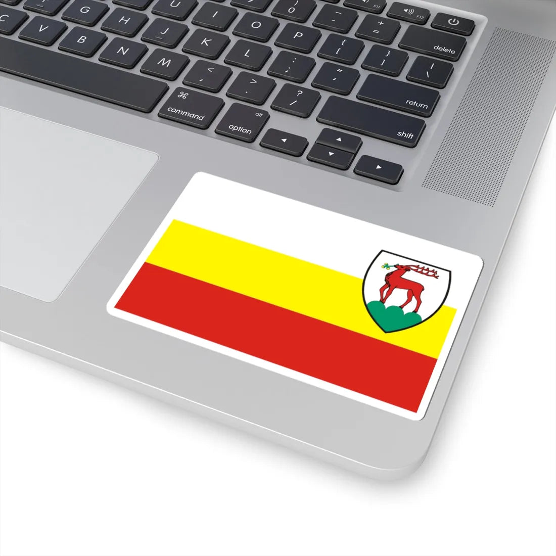 POL Jelenia Gora flag (Poland) STICKER Vinyl Kiss-Cut Decal - The Sticker Space