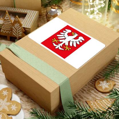 POL Kłecko flag (Poland) STICKER Vinyl Kiss-Cut Decal - The Sticker Space