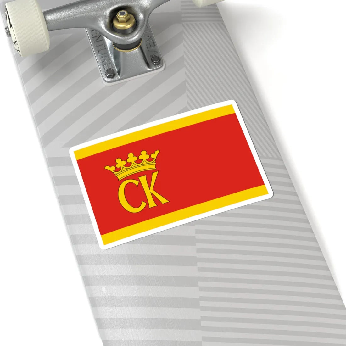 POL Kielce flag (Poland) STICKER Vinyl Kiss-Cut Decal - The Sticker Space