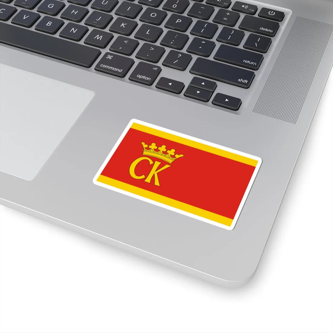 POL Kielce flag (Poland) STICKER Vinyl Kiss-Cut Decal - The Sticker Space