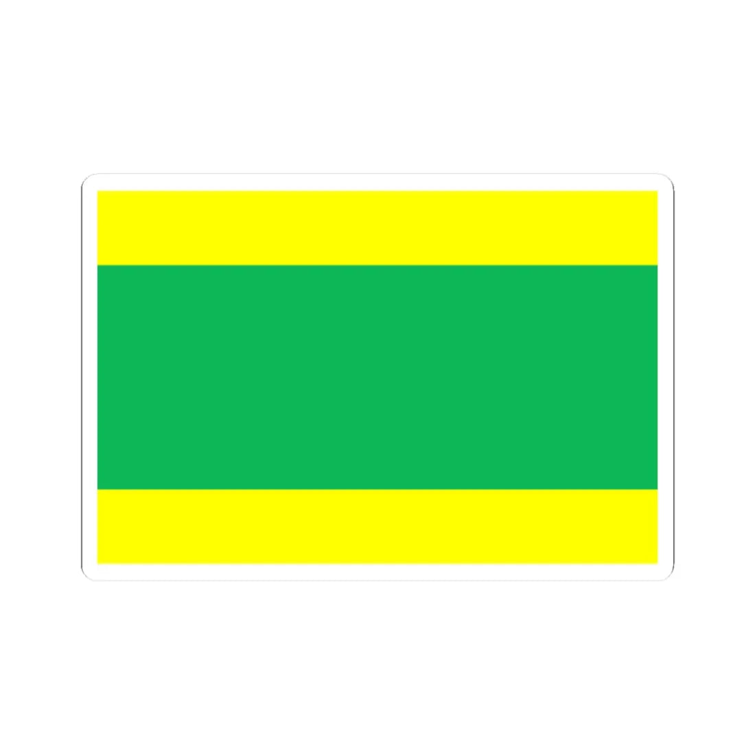 POL Kleszczow flag (Poland) STICKER Vinyl Kiss-Cut Decal 2 Inch White - The Sticker Space