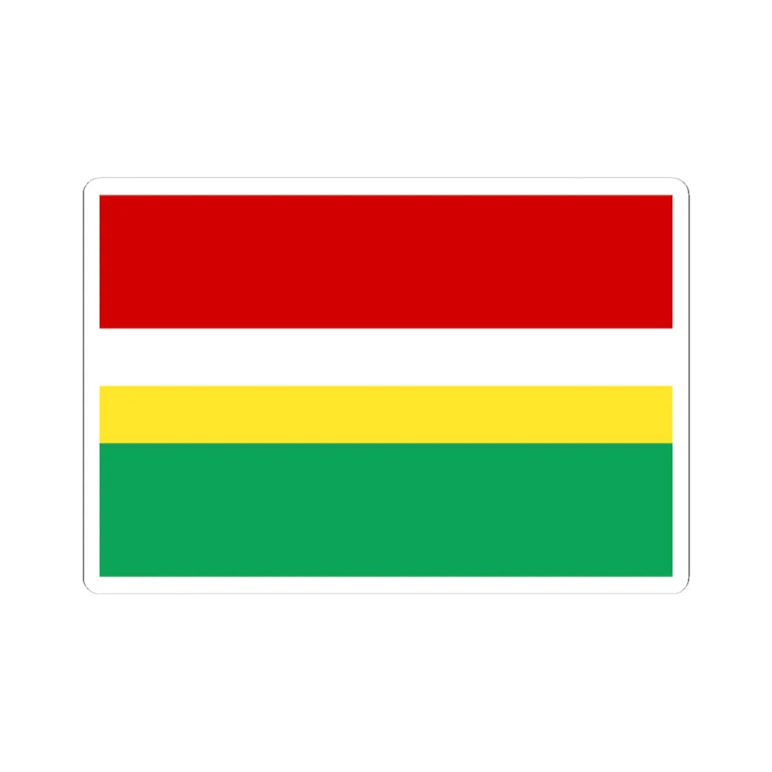 POL Kobiele Wielkie flag (Poland) STICKER Vinyl Kiss-Cut Decal 4 Inch White - The Sticker Space