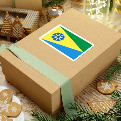 POL Kociewie flag (Poland) STICKER Vinyl Kiss-Cut Decal - The Sticker Space