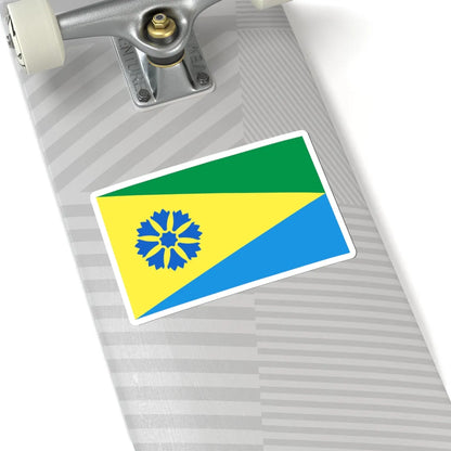 POL Kociewie flag (Poland) STICKER Vinyl Kiss-Cut Decal - The Sticker Space