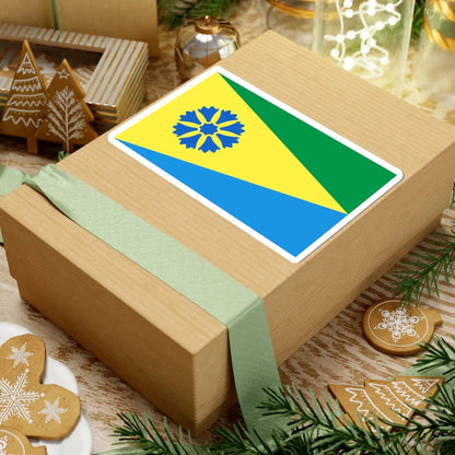 POL Kociewie flag (Poland) STICKER Vinyl Kiss-Cut Decal - The Sticker Space