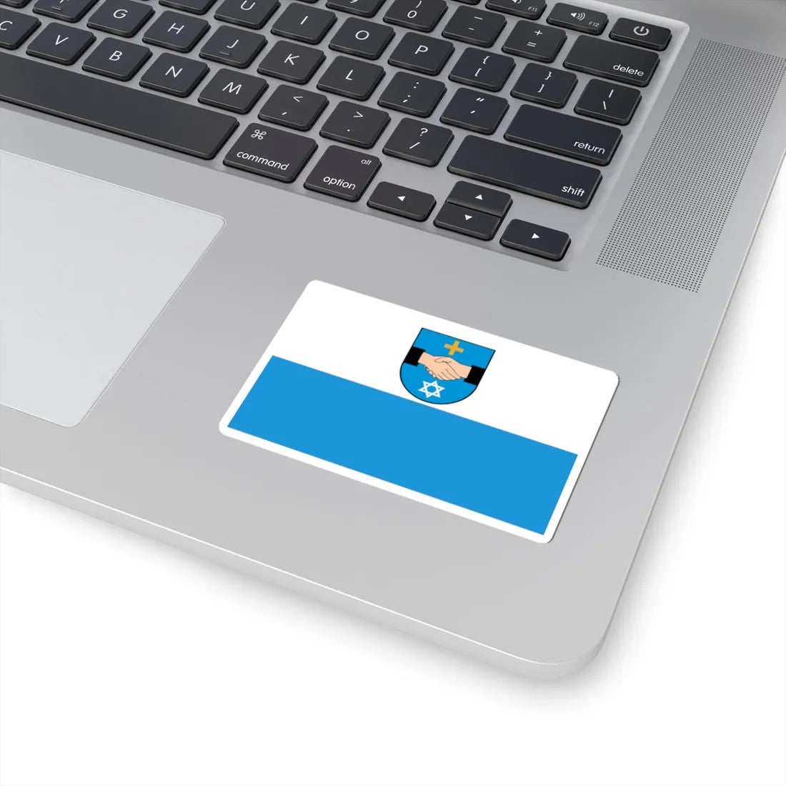 POL Kolbuszowa flag (Poland) STICKER Vinyl Kiss-Cut Decal - The Sticker Space