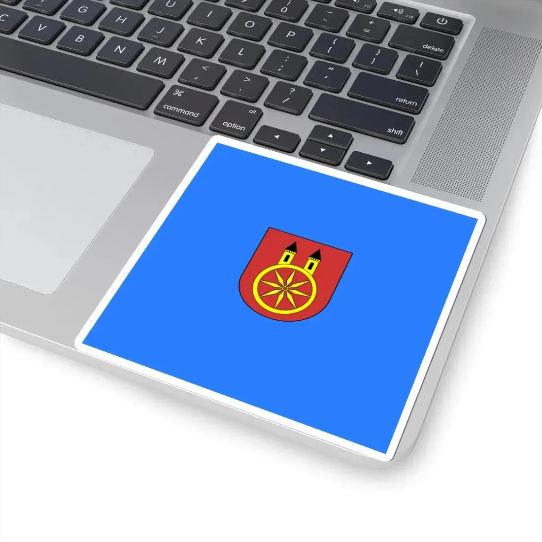 POL Koło flag (Poland) STICKER Vinyl Kiss-Cut Decal - The Sticker Space