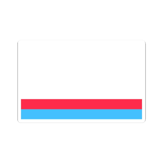 POL Korfantow flag (Poland) STICKER Vinyl Kiss-Cut Decal 2 Inch White - The Sticker Space