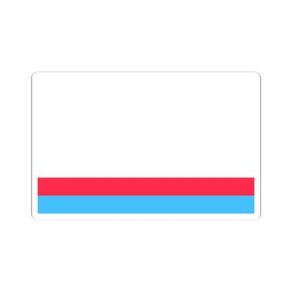 POL Korfantow flag (Poland) STICKER Vinyl Kiss-Cut Decal 3 Inch White - The Sticker Space