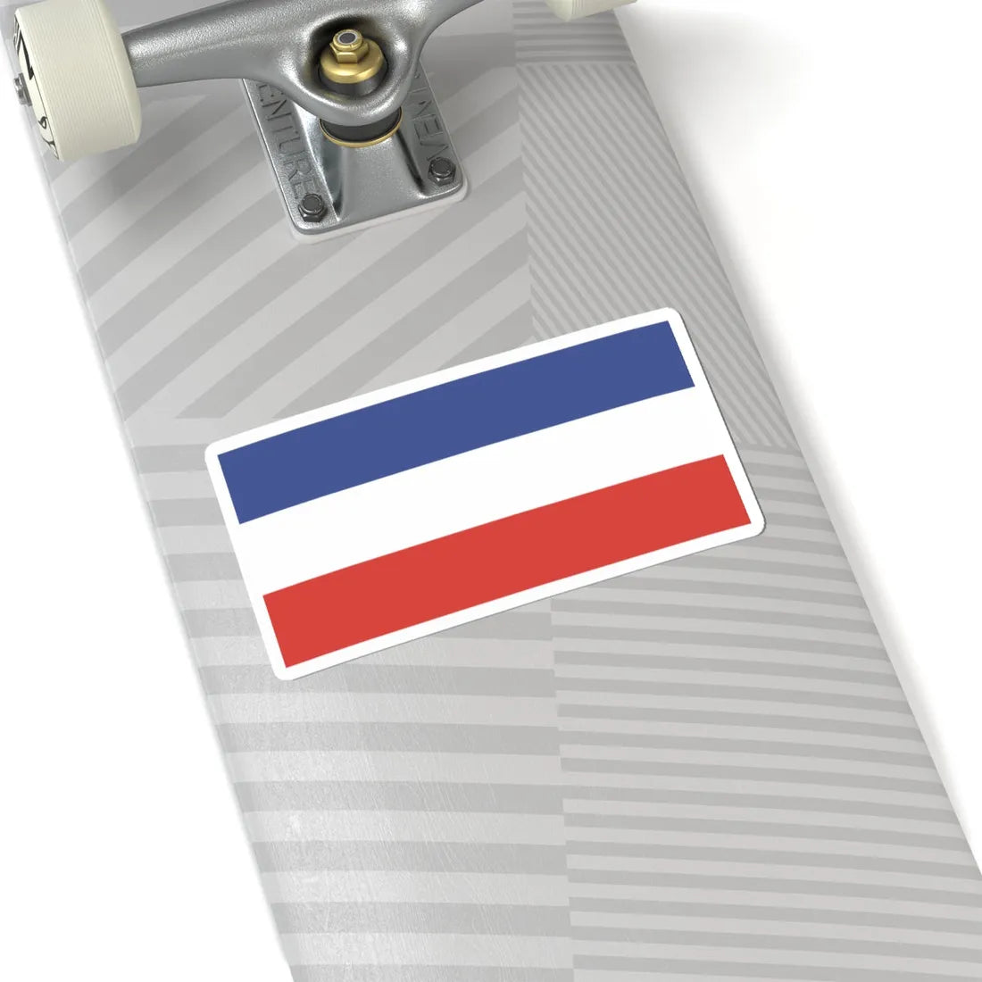 POL Kostrzyn nad Odra flag (Poland) STICKER Vinyl Kiss-Cut Decal - The Sticker Space