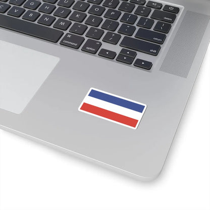 POL Kostrzyn nad Odra flag (Poland) STICKER Vinyl Kiss-Cut Decal - The Sticker Space