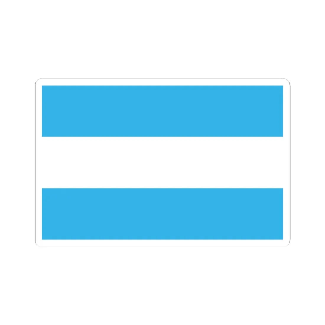 POL Kozuchow flag (Poland) STICKER Vinyl Kiss-Cut Decal 2 Inch White - The Sticker Space