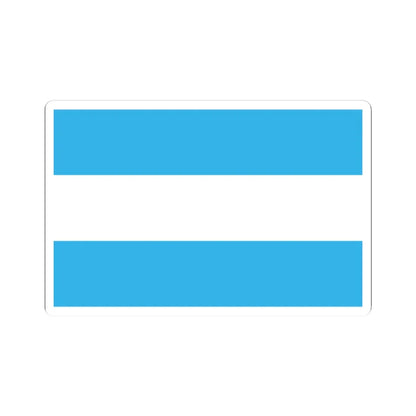 POL Kozuchow flag (Poland) STICKER Vinyl Kiss-Cut Decal 2 Inch White - The Sticker Space