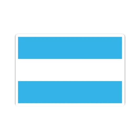 POL Kozuchow flag (Poland) STICKER Vinyl Kiss-Cut Decal 2 Inch White - The Sticker Space