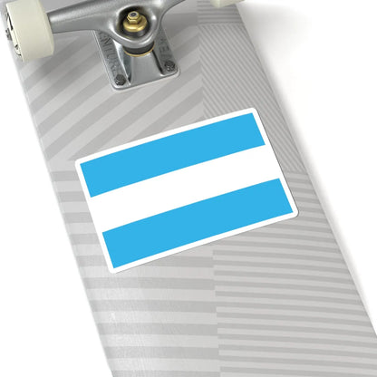 POL Kozuchow flag (Poland) STICKER Vinyl Kiss-Cut Decal - The Sticker Space