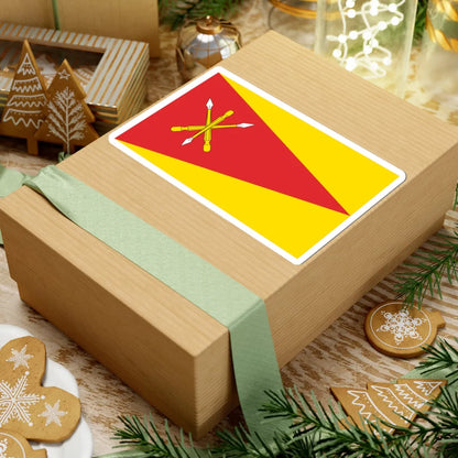 POL Krasnik flag (Poland) STICKER Vinyl Kiss-Cut Decal - The Sticker Space