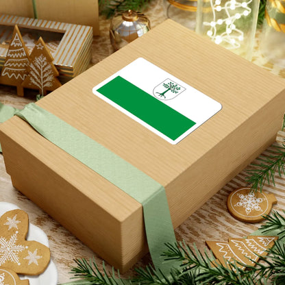 POL Kruszwica flag (Poland) STICKER Vinyl Kiss-Cut Decal - The Sticker Space