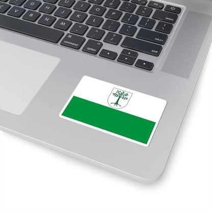 POL Kruszwica flag (Poland) STICKER Vinyl Kiss-Cut Decal - The Sticker Space