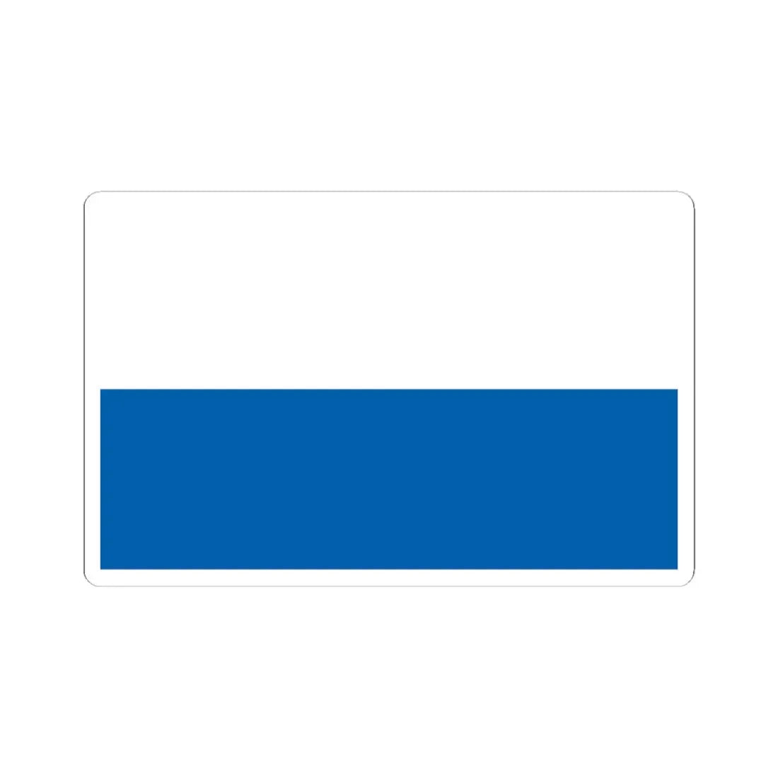 POL Legnica flag (Poland) STICKER Vinyl Kiss-Cut Decal 3 Inch White - The Sticker Space