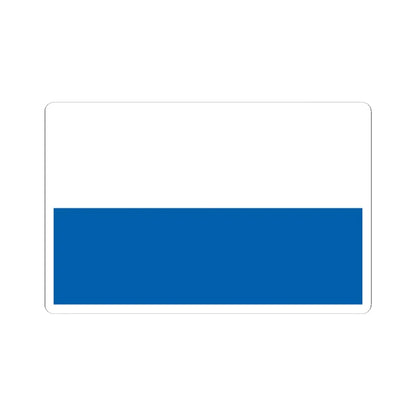 POL Legnica flag (Poland) STICKER Vinyl Kiss-Cut Decal 4 Inch White - The Sticker Space