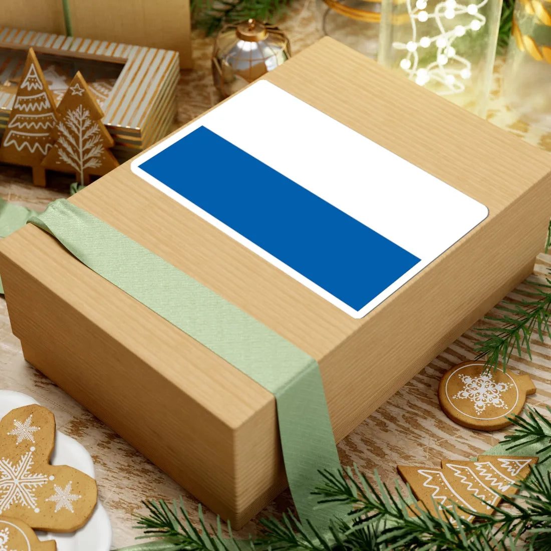 POL Legnica flag (Poland) STICKER Vinyl Kiss-Cut Decal - The Sticker Space