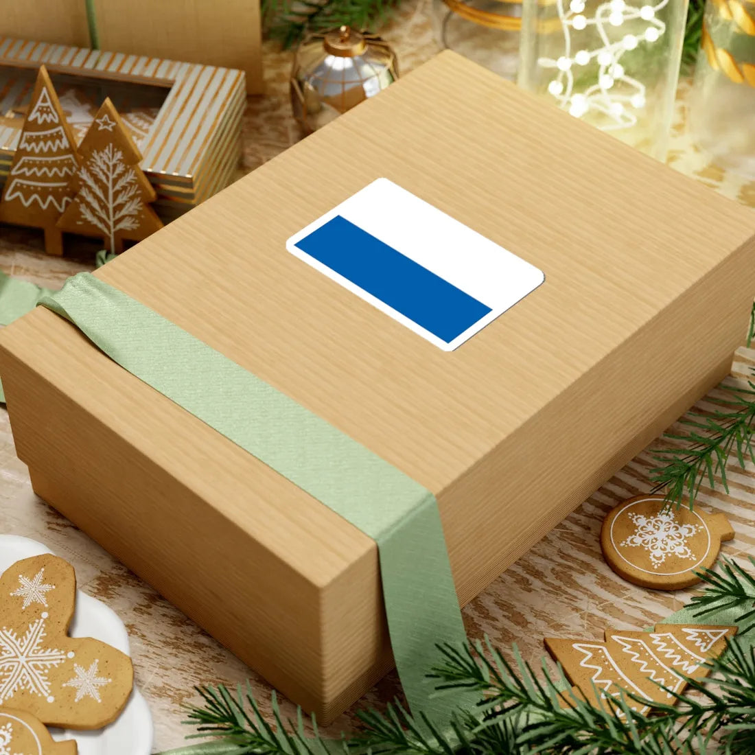 POL Legnica flag (Poland) STICKER Vinyl Kiss-Cut Decal - The Sticker Space